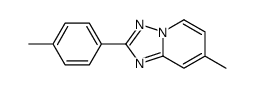 7-methyl-2-(4-methylphenyl)-[1,2,4]triazolo[1,5-a]pyridine Structure