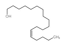 cis-13-octadecenol Structure