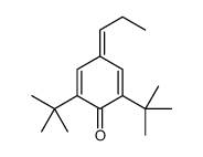 2,6-ditert-butyl-4-propylidenecyclohexa-2,5-dien-1-one Structure