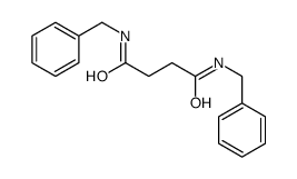N,N'-dibenzylbutanediamide Structure