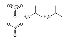 bis-isopropylamine dinitrato platinum II Structure