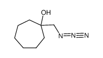 1-(azidomethyl)cycloheptan-1-ol Structure