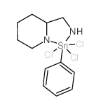 pyridin-2-ylmethylazanide; trichloro-phenyl-stannane structure