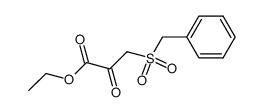 ethyl (benzylsulfonyl)pyruvate Structure