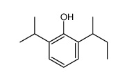 2-sec-butyl-6-isopropylphenol Structure