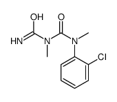 1-carbamoyl-3-(2-chlorophenyl)-1,3-dimethylurea Structure