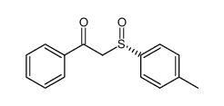 (S)-2-p-tolylsulfinylmethylphenyl ketone Structure