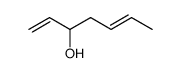 (5E)-1,5-heptadien-3-ol Structure