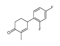 2-Cyclohexen-1-one,4-(2,4-difluorophenyl)-2-methyl-(9CI) picture