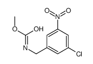 methyl N-[(3-chloro-5-nitrophenyl)methyl]carbamate Structure