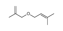 3-methyl-1-(2-methylprop-2-enoxy)but-2-ene Structure