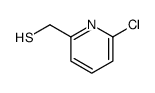 (6-chloropyridin-2-yl)methanethiol Structure