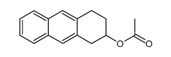 2-Acetoxy-1,2,3,4-tetrahydroanthracen结构式