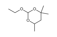 2-ethoxy-4,4,6-trimethyl-[1,3]dioxane结构式