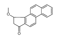 15-methoxy-15,16-dihydrocyclopenta[a]phenanthren-17-one结构式