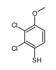 2,3-dichloro-4-methoxybenzenethiol结构式