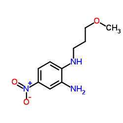 N1-(3-Methoxypropyl)-4-nitro-1,2-benzenediamine Structure