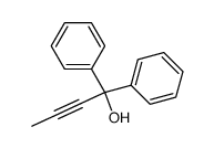 1,1-Diphenyl-2-butin-1-ol结构式