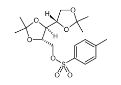 L-Arabinitol, 2,3:4,5-bis-O-(1-methylethylidene)-, 4-methylbenzenesulfonate Structure