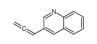 3-propa-1,2-dienylquinoline结构式