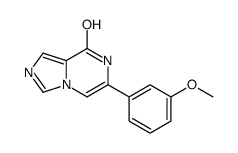 6-(3-methoxyphenyl)-7H-imidazo[1,5-a]pyrazin-8-one Structure