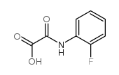 [(2-fluorophenyl)amino](oxo)acetic acid structure