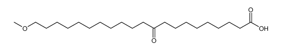 21-methoxy-10-oxo-heneicosanoic acid Structure