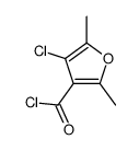 3-Furancarbonylchloride,4-chloro-2,5-dimethyl-(9CI) Structure