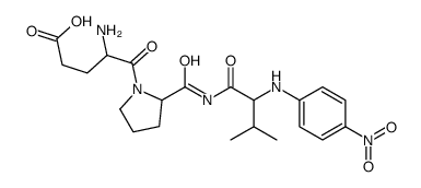 Pyro-glu-pro-val-pna结构式