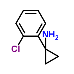 1-(2-Chlorophenyl)cyclopropanamine structure