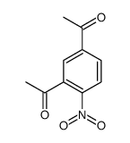 1-(3-acetyl-4-nitrophenyl)ethanone Structure