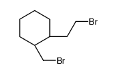(1S,2R)-1-(2-bromoethyl)-2-(bromomethyl)cyclohexane Structure
