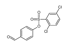 (4-formylphenyl) 2,5-dichlorobenzenesulfonate结构式