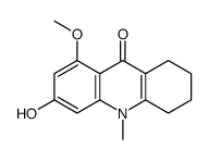 6-hydroxy-8-methoxy-10-methyl-1,2,3,4-tetrahydroacridin-9-one Structure