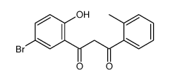 1-(5-bromo-2-hydroxyphenyl)-3-(2-methylphenyl)propane-1,3-dione结构式