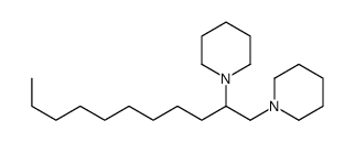 1-(1-piperidin-1-ylundecan-2-yl)piperidine Structure