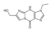 3-ethyl-6-(hydroxymethyl)-5H-imidazo[1,2-a]purin-9-one Structure