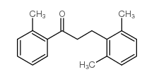 3-(2,6-DIMETHYLPHENYL)-2'-METHYLPROPIOPHENONE结构式