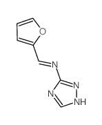 1H-1,2,4-Triazol-5-amine,N-(2-furanylmethylene)-结构式