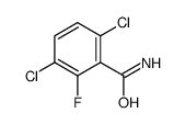 3,6-dichloro-2-fluoro-benzamide structure