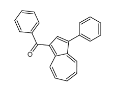 phenyl-(3-phenylazulen-1-yl)methanone Structure