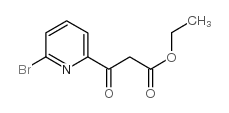 ethyl 3-(6-bromopyridin-2-yl)-3-oxopropanoate结构式