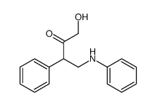 4-anilino-1-hydroxy-3-phenylbutan-2-one Structure