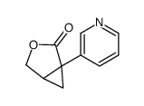 1-pyridin-3-yl-3-oxabicyclo[3.1.0]hexan-2-one结构式