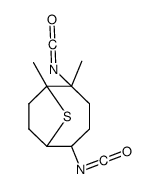 2,5-diisocyanato-5,6-dimethyl-9-thiabicyclo[4.2.1]nonane Structure