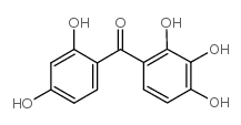 2,2',3,4,4'-Pentahydroxybenzophenone structure