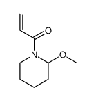 1-(2-methoxypiperidin-1-yl)prop-2-en-1-one Structure