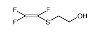 Ethanol, 2-[(1,2,2-trifluoroethenyl)thio] Structure