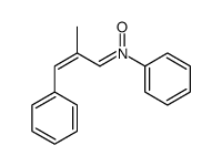 2-methyl-N,3-diphenylprop-2-en-1-imine oxide结构式