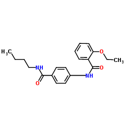 N-[4-(Butylcarbamoyl)phenyl]-2-ethoxybenzamide结构式